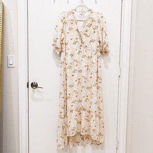 Baltic Born Parker Midi Dress - Cream - Never worn -